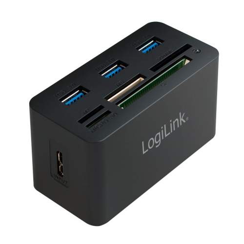 LOGILINK CR0042 LOGILINK - USB 3.0 Hub with All-in-One Card Reader, CR0042