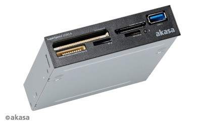 AKASA čtečka karet AK-ICR-27, 3.5", multi, interní, USB 3.0