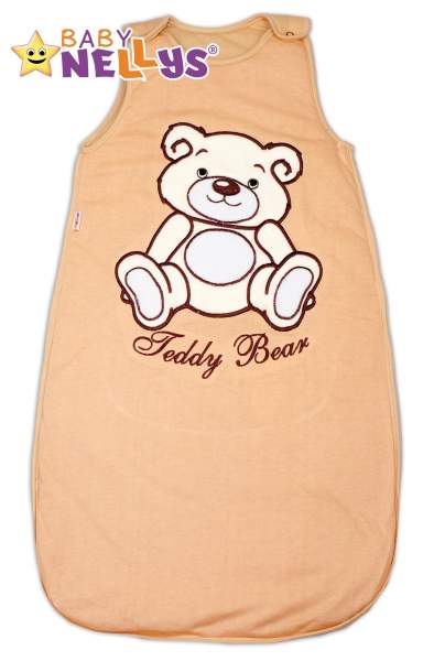 Baby Nellys Spací vak Teddy Bear - hnědý vel. 1+