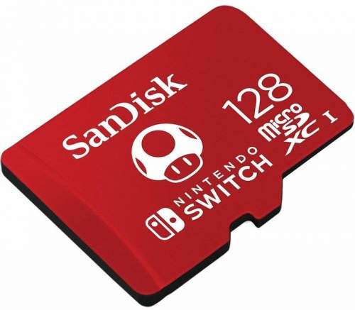 Sandisk Micro SDXC pro Nintendo Switch 128GB 100 MB/s UHS-I U3 SDSQXAO-128G-GNCZN