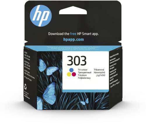 HP T6N01AE cartridge 3-barevná c. 303