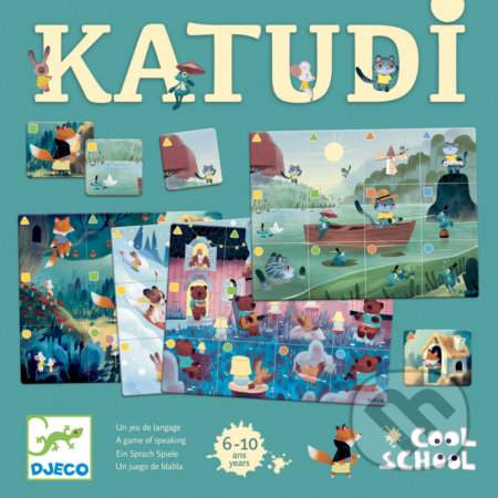 Djeco Katudi: jazyková a postřehová společenská hra