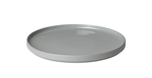 Blomus Mělký talíř PILAR 27 cm šedá