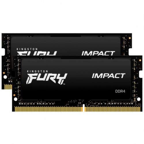 Kingston Fury Impact 64GB (2x32GB) DDR4 3200 CL20 SO-DIMM CL 20 KF432S20IBK2/64