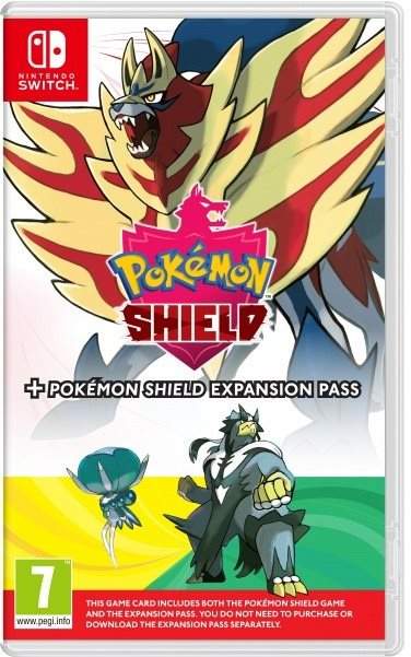 Nintendo Switch Pokémon Shield + Expansion Pass
