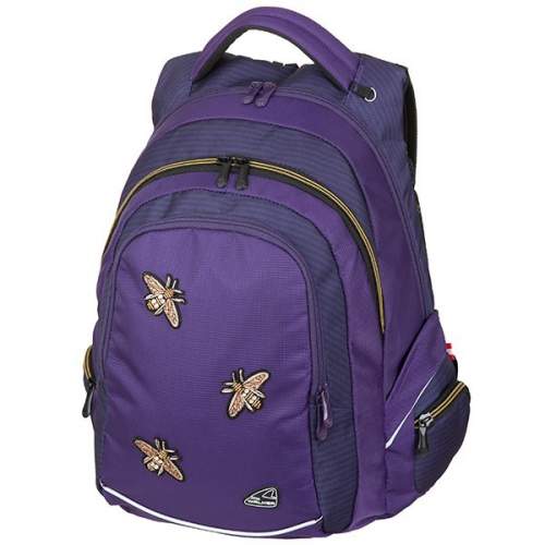Schneiders Studentský batoh FAME Bee Violet