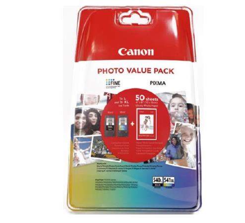 Canon PG-540 L / CL-541 XL Photo Value Pack GP-501 50 Sh.