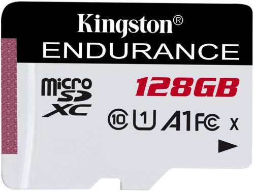 Kingston 128GB microSD XC High Endurance, 95R Class 10 UHS-I U1