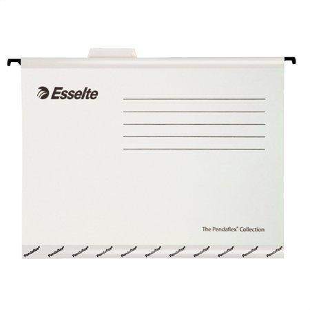 Esselte Classic - závěsné zakládací desky A4 - bílé, 25 ks