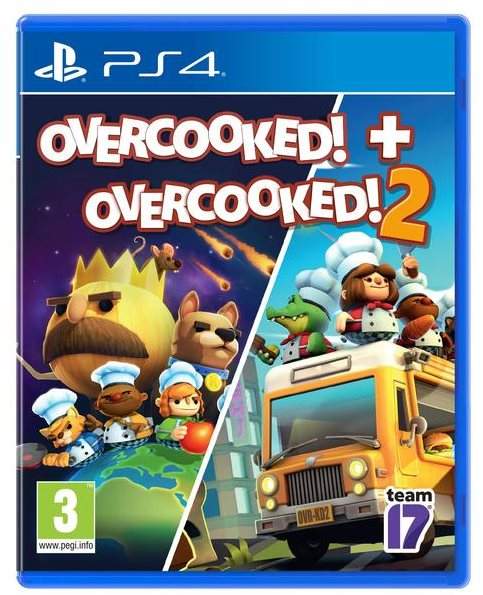 Overcooked! + Overcooked! 2 - Double Pack - PS4