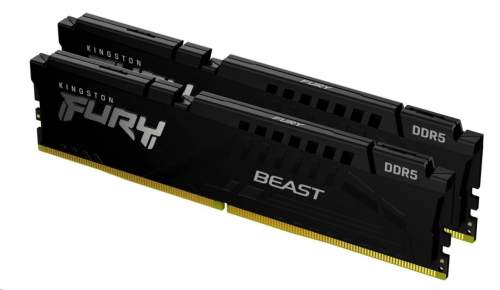 Kingston Fury Beast Black 32GB (2x16GB) DDR5 4800 CL38 CL 38 KF548C38BBK2-32