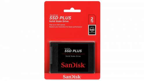 SANDISK, Sandisk SSD Plus 2TB, SDSSDA-2T00-G26