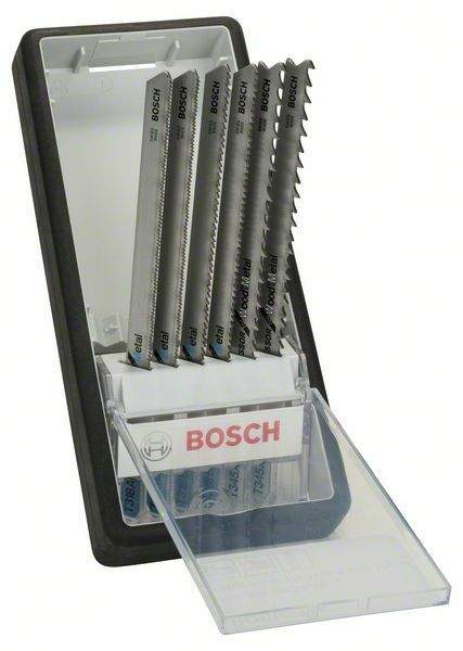 Bosch - 6dílná sada pilových plátků Robust Line Metal Profile