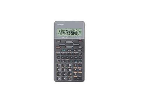 SHARP Kalkulačka, vědecká, 273 funkcí, SHARP "EL-531", šedá