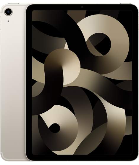 Apple iPad Air 2022, 256GB, Wi-Fi + Cellular, Starlight MM743FD/A