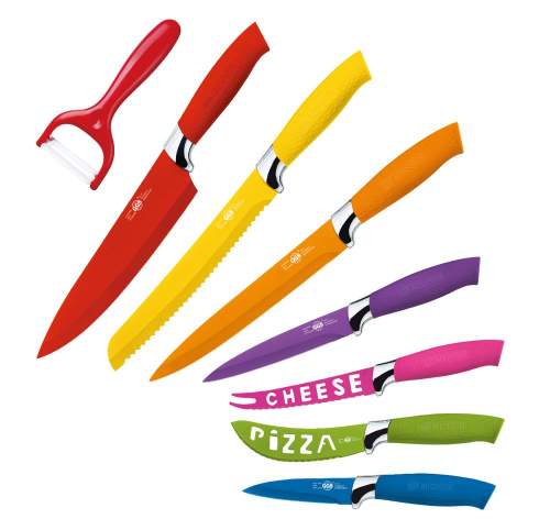 Modom Sada kuchyňských nožů Multicolor 8 ks