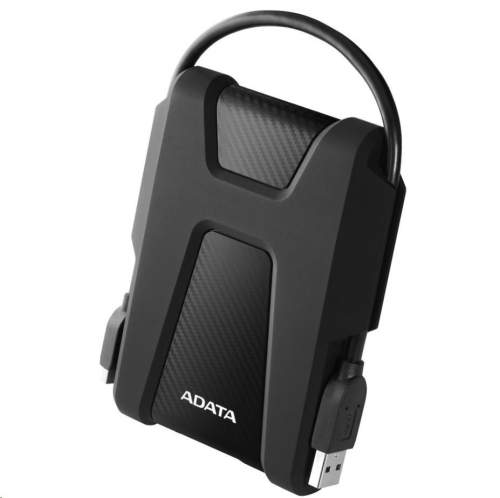 A-Data ADATA Externí HDD 2TB 2,5 USB 3.1 AHD680, černý (gumový, nárazu odolný) - AHD680-2TU31-CBK