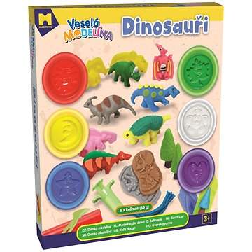 Mac Toys Veselá modelína dinosauři