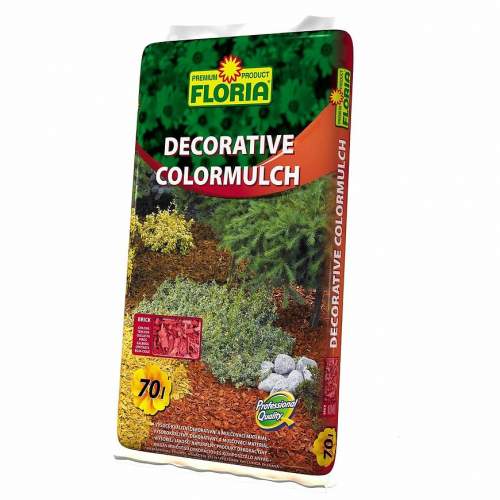 AGRO CS FLORIA Decor. ColorMulch cihlová 70 l