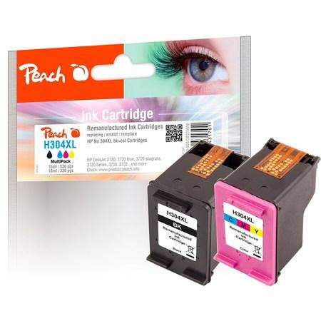 PEACH kompatibilní cartridge HP No 304XL MultiPack, black, color