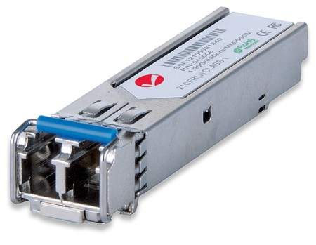 Intellinet  Gigabit Fiber SFP Optical Transceiver Module, LC port, 550 m (545006)
