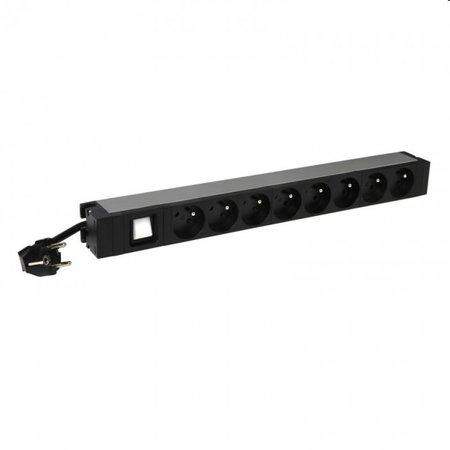 Legrand - PDU, 1U-19", 8x230V, LED, 3m