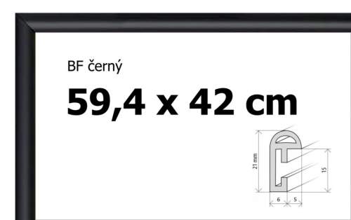 BFHM 59,4x42cm A2 černý