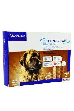 Virbac Effipro DUO Dog XL (40-60kg) 4x4,02ml