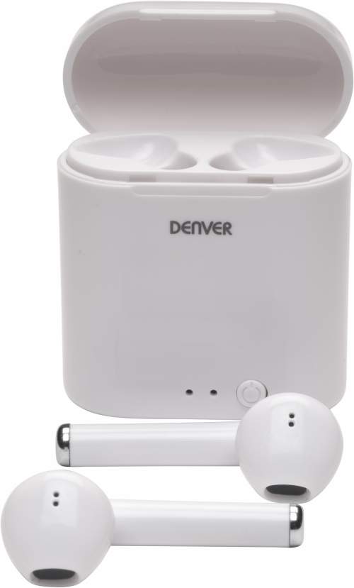 Bezdrátová sluchátka Denver TWE-36 White