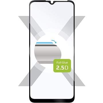 FIXED 2,5D Full-Cover tvrzené sklo Motorola Moto E20 černé