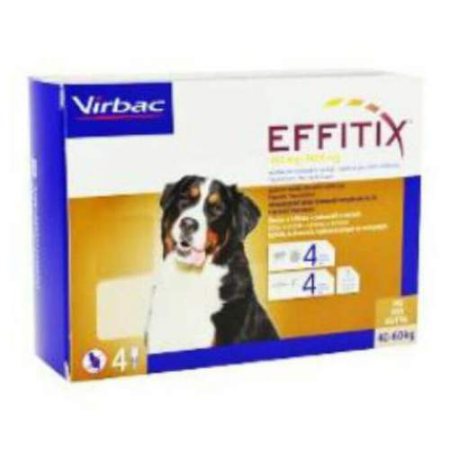 VIRBAC Effitix Spot-on XL (40-60 kg) 4 pipety