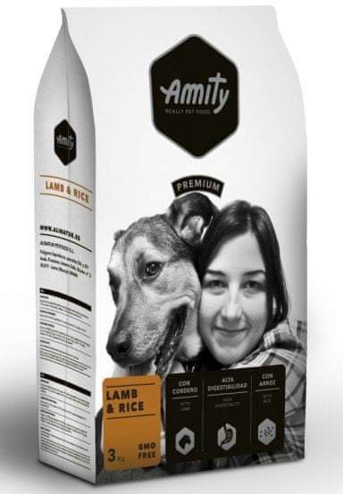 AMITY premium dog LAMB/rice - 15kg