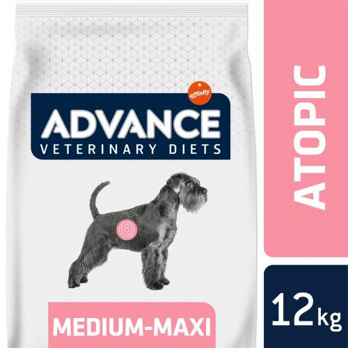 ADVANCE-VD Dog Avet Dog Atopic MED/MAX pstruh 12kg
