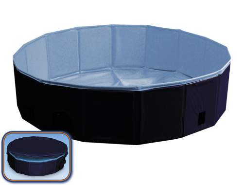 Nobby bazén pro psa skládací modrý 120x30cm