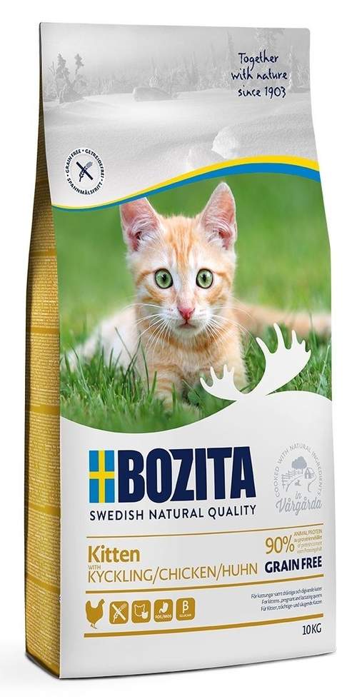 Bozita kitten Grain Free chicken 10kg