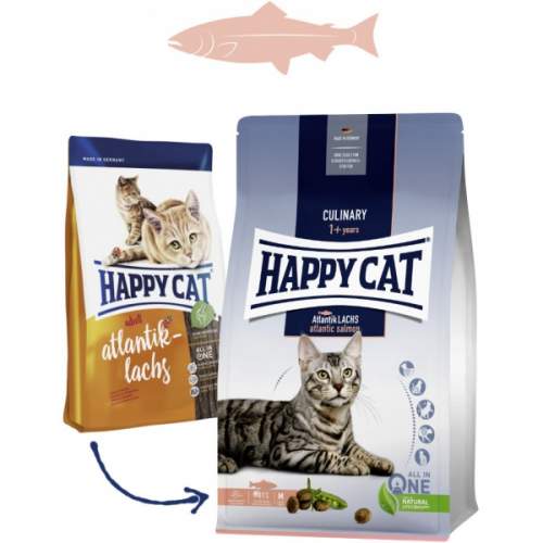 HAPPY CAT Culinary Atlantik-Lachs / Losos 10kg