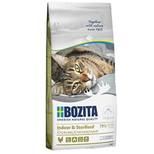 Bozita cat Indoor & Sterilised chicken 2kg
