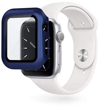 EPICO Glass Case For Apple Watch 4/5/6/SE (40 mm) blue metallic