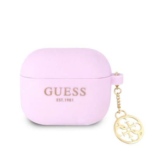 Guess 4G Charms pro Airpods 3, nachová