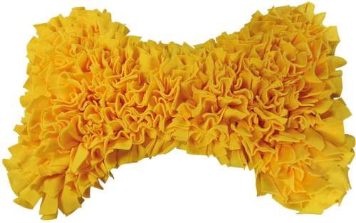 Nobby čmuchací kobereček Kost žlutá 70x50cm