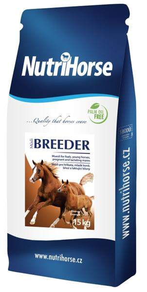 Canvit s.r.o. Nutri Horse Müsli Breeder pro koně 15kg NEW
