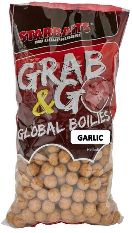 Starbaits global boilies garlic 20 mm - 2,5 kg