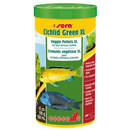 SERA Cichlid Green Nature XL 1000ml