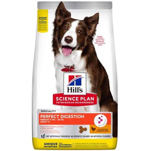HILLS Canine Perfect Digestion Medium 14kg