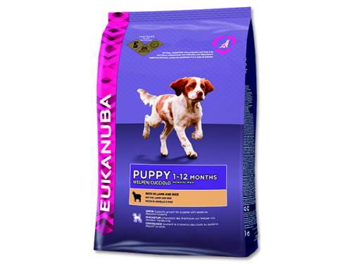 Eukanuba Puppy Lamb+Rice 12 kg