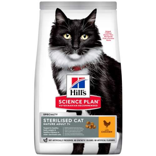 Hill's Feline Mature Adult 7+ Sterilised Cat
