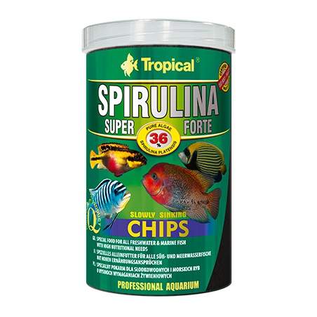 TROPICAL Super Spirulina Forte Chips 1000ml
