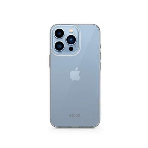 Kryt na mobil Epico Twiggy Gloss Case iPhone 13  bílá transparentní
