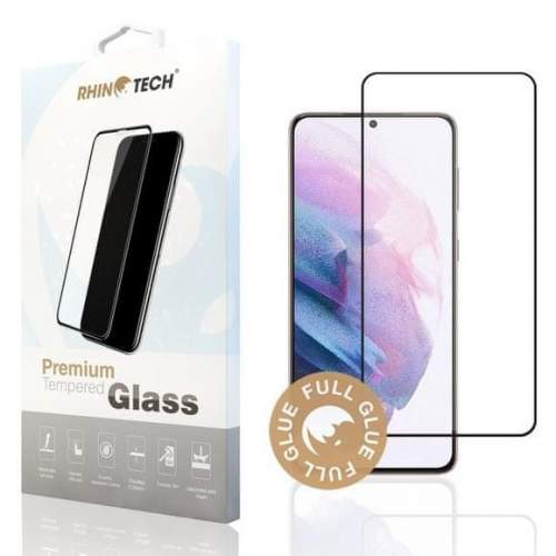 RhinoTech Tvrzené ochranné 2.5D sklo pro Samsung Galaxy S21+ 5G (Full Glue)