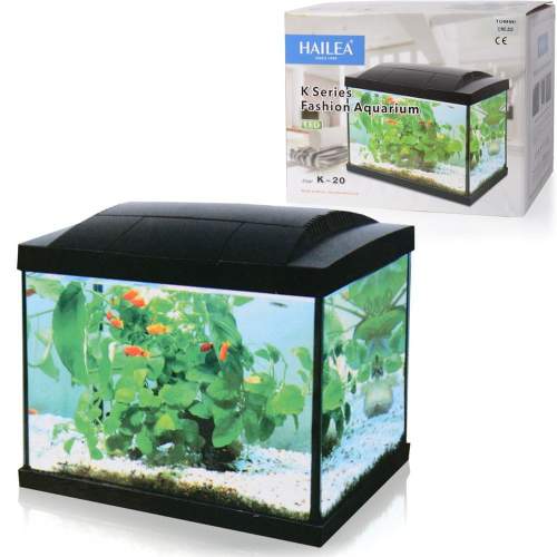 Hailea LED akvárium K20 černé